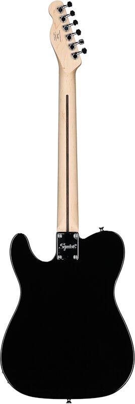 Squier Sonic Telecaster Electric Guitar, Black, Full Straight Back