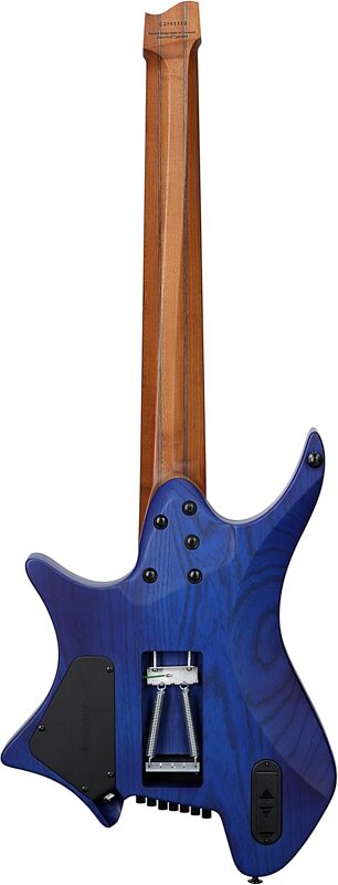 Strandberg Boden Prog NX 7 Electric Guitar, 7-String (with Gig Bag), Deep Blue, Full Straight Back