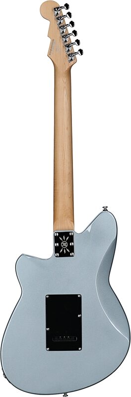 Reverend Double Agent W Electric Guitar, Metallic Silver Freeze, Rosewood Fretboard, Full Straight Back