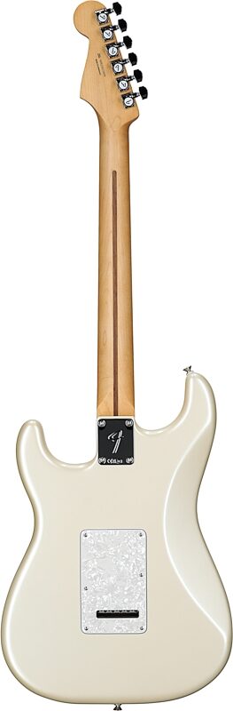 Fender Player II Modified Stratocaster Electric Guitar, Rosewood Fingerboard (with Gig Bag), Olympic White, Full Straight Back