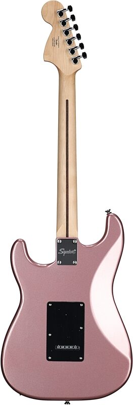 Squier Affinity Stratocaster HH Electric Guitar, Laurel Fingerboard, Burgundy Mist, Full Straight Back