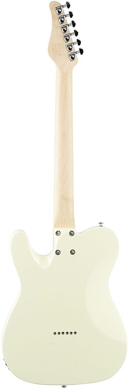 Schecter PT Fastback Electric Guitar, Olympic White, Full Straight Back