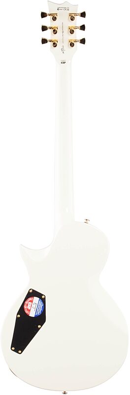 ESP LTD NW-44 Neil Westfall Electric Guitar (with Case), Olympic White, Full Straight Back
