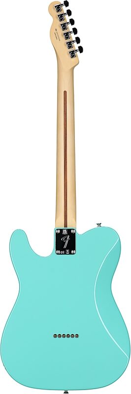 Fender Player Telecaster HH Pau Ferro Electric Guitar, Sea Foam Green, Full Straight Back