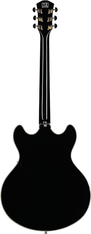 Sire Larry Carlton H7 Semi-Hollowbody Electric Guitar, Black, Full Straight Back