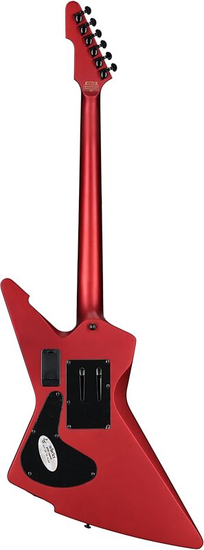 Schecter E-1 FR S Special Edition Electric Guitar, Satin Candy Apple Red, Full Straight Back