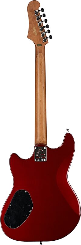 Guild Surfliner Deluxe Electric Guitar, Scarlett Red Metallic, Full Straight Back