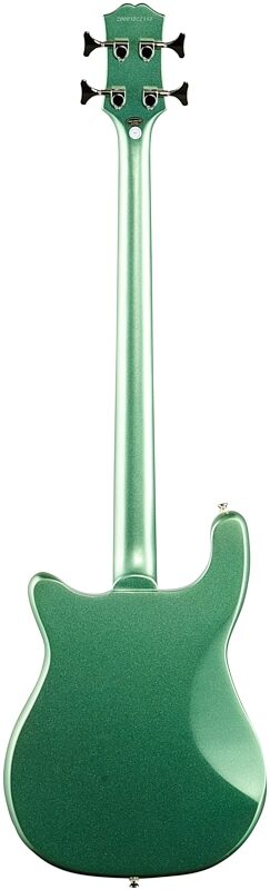 Epiphone Embassy Pro Electric Bass, Wanderlust Green Metallic, Full Straight Back