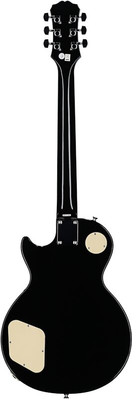 Epiphone Les Paul 100 Electric Guitar, Ebony, Full Straight Back