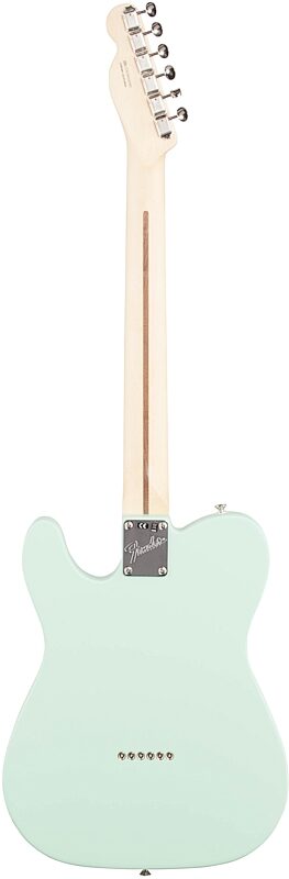 Fender American Performer Telecaster Humbucker Electric Guitar, Rosewood Fingerboard (with Gig Bag), Satin Surf Green, Full Straight Back