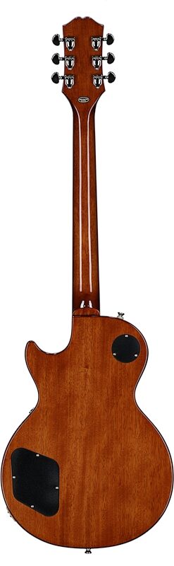 Epiphone Inspired by Gibson Les Paul Standard '60s Electric Guitar (with Gig Bag), Ebony, Full Straight Back