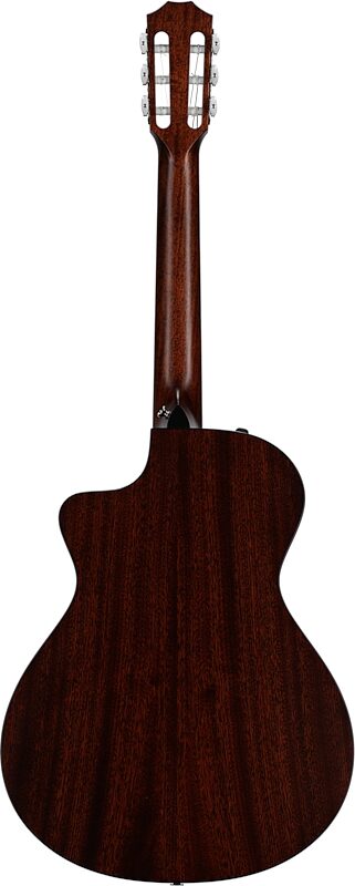 Taylor 312ce-N Grand Concert Classical Acoustic-Electric Guitar (with Case), New, Full Straight Back