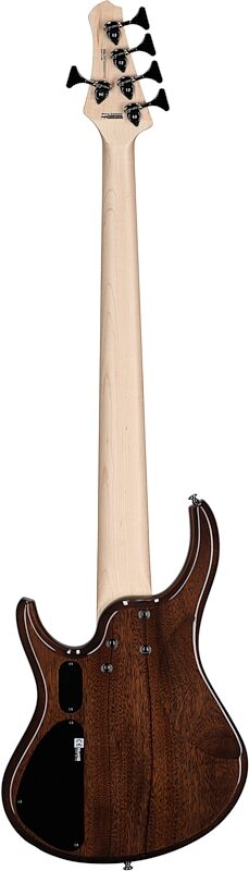 MTD Kingston ZX5 Electric Bass, 5-String, Transparent Mocha, Full Straight Back