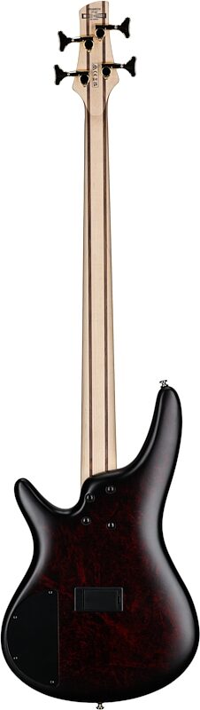 Ibanez SR300EDX Electric Bass Guitar, Wine Red Frozen Matte, Full Straight Back