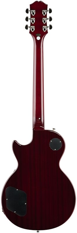 Epiphone Les Paul Studio Electric Guitar, Wine Red, Full Straight Back