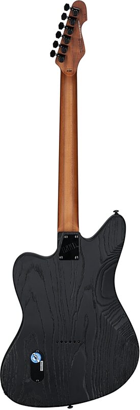 ESP LTD XJ-1HT Electric Guitar, Black Blast, Full Straight Back