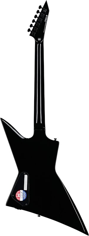 ESP LTD EX-201 Electric Guitar, Black, Full Straight Back