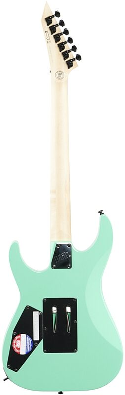 ESP LTD Mirage Deluxe 87 Electric Guitar, Turquoise, Full Straight Back