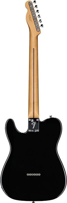 Fender Player II Telecaster Electric Guitar, with Maple Fingerboard, Black, Full Straight Back