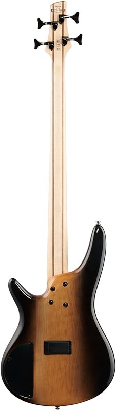 Ibanez SR370E Electric Bass, Surreal Black Dual Fade Gloss, Full Straight Back