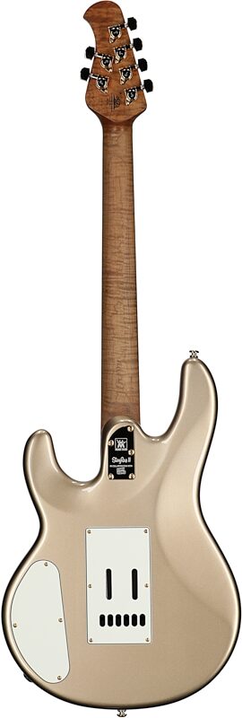 Ernie Ball Music Man StingRay II Cory Wong Electric Guitar, Cashmere, Full Straight Back
