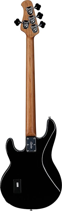 Sterling by Music Man StingRay RAY34 Electric Bass, Black, Full Straight Back