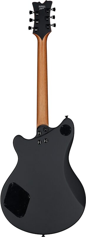 EVH Eddie Van Halen SA-126 Special Electric Guitar (with Case), Black, Full Straight Back