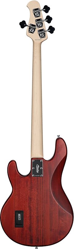 Sterling by Music Man StingRay Electric Bass, Walnut Satin, Full Straight Back