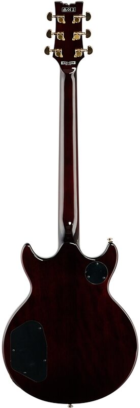 Ibanez AR420 Artist Electric Guitar, Transparent Blue Gradation, Full Straight Back