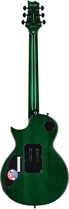 ESP LTD Alex Skolnick AS1 Electric Guitar, Lime Burst, Full Straight Back