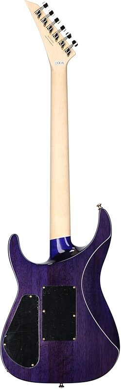 Jackson Pro Soloist SL2Q MAH Electric Guitar, Transparent Purple, Full Straight Back