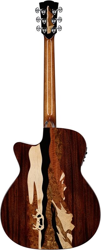 Merida Autumn Grand Auditorium Acoustic-Electric Guitar (with Gig Bag), New, Full Straight Back