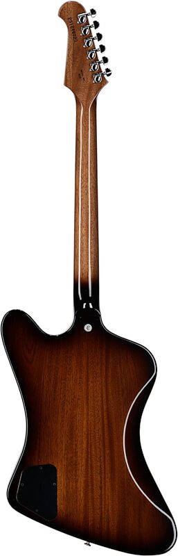 Gibson Firebird Platypus Electric Guitar (with Case), Tobacco Sunburst, Full Straight Back