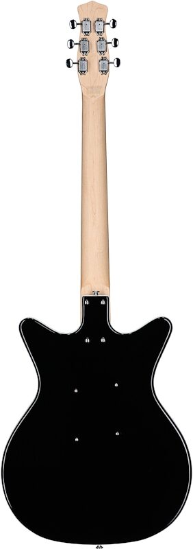Danelectro Stock '59 Electric Guitar, Black, Full Straight Back