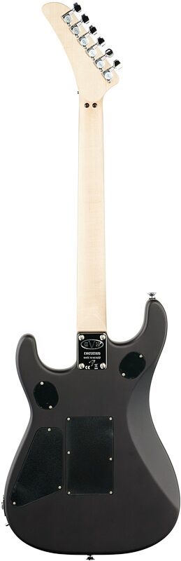 EVH Eddie Van Halen 5150 Series Deluxe Electric Guitar, Poplar Burl Black Burst, Full Straight Back
