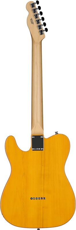 Fender Standard Telecaster Electric Guitar, Maple Fingerboard, Butterscotch Blonde, Full Straight Back