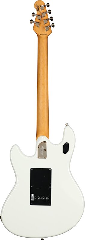 Sterling by Music Man Jared Dines Signature StingRay Electric Guitar, Olympic White, Blemished, Full Straight Back