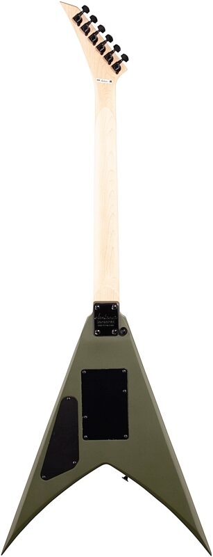 Jackson JS Series King V JS32 Electric Guitar, Amaranth Fingerboard, Matte Army Drab, Full Straight Back