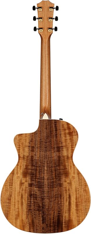 Taylor 214ce-K Koa Deluxe Acoustic-Electric Guitar (with Case), New, Full Straight Back