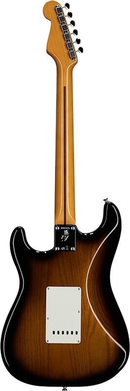 Fender Stories Eric Johnson '54 Virginia Stratocaster Electric Guitar (with Case), 2-Color Sunburst, Full Straight Back