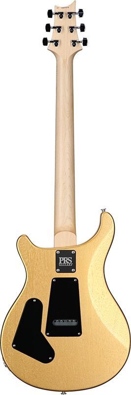 PRS Paul Reed Smith CE Standard Electric Guitar (with Gig Bag), Egyptian Gold Metallic, Full Straight Back