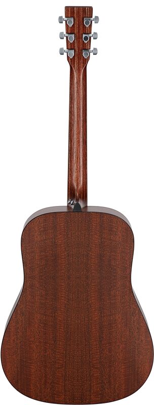 Martin D-X1E Mahogany Acoustic-Electric Guitar (with Gig Bag), New, Full Straight Back