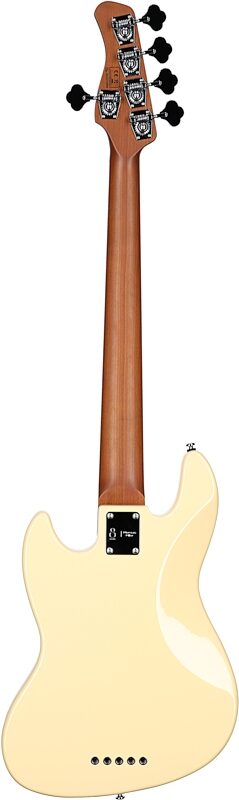 Sire Marcus Miller V5 Electric Bass, 5-String, Vintage White, Full Straight Back