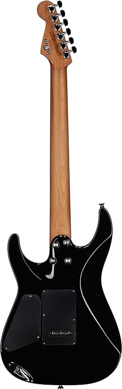 Charvel Pro-Mod DK24 HH 2PT EBN Electric Guitar, Gloss Black, Full Straight Back