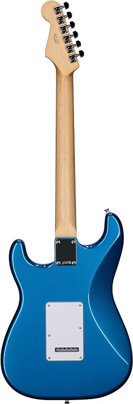 Fender Standard Stratocaster HSS Electric Guitar, with Maple Fingerboard, Aqua Marine Metallic, Full Straight Back