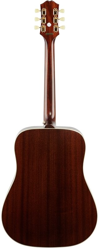 Epiphone Hummingbird Acoustic-Electric Guitar, Aged Natural Antique, Blemished, Full Straight Back