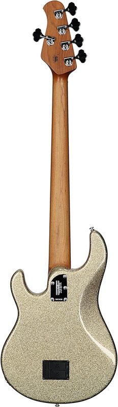 Ernie Ball Music Man StingRay 5 Special Electric Bass, 5-String (with Case), Genius Gold, Full Straight Back