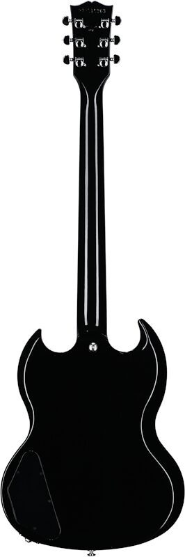 Gibson SG Modern Electric Guitar (with Case), Transparent Black Fade, 18-Pay-Eligible, Full Straight Back
