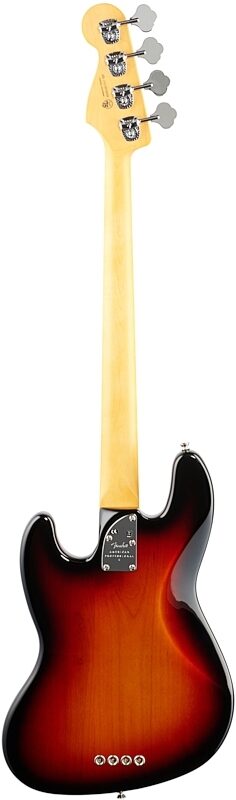 Fender American Professional II Jazz Bass, Rosewood Fingerboard (with Case), 3-Color Sunburst, Full Straight Back