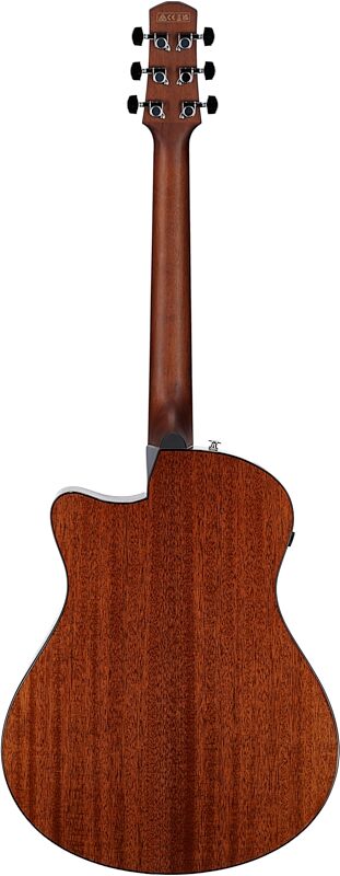 Ibanez AAM300CE Advanced Acoustic-Electric Guitar, Natural High Gloss, Full Straight Back